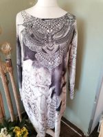 TREDY  Kleid Gr. 42 Strass Gr. 44 beige grau Sachsen-Anhalt - Weißenfels Vorschau