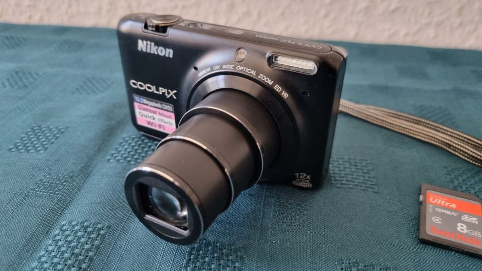 Nikon Coolpix S6500 tolle Digitalkamera 16 Megapixel in Wittenberge