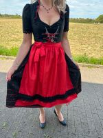 Dirndl rot schwarz , Gr.38/40, inkl.Bluse, Schürze Bayern - Fürstenfeldbruck Vorschau