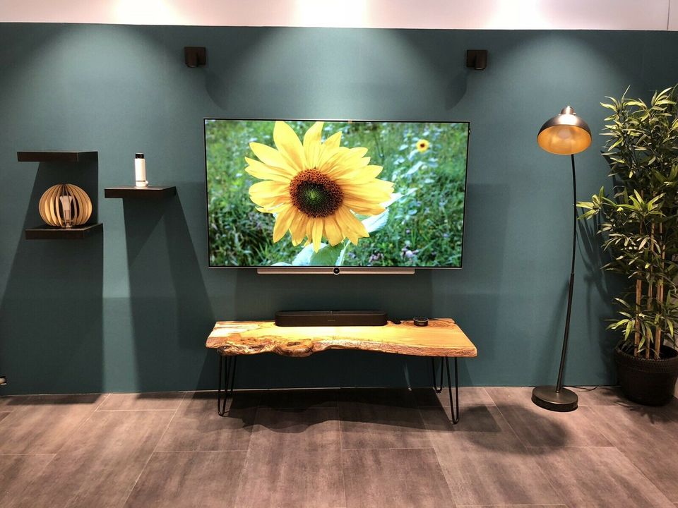 Tv Board Kommode Eiche Eichenbohle Holz Massivholz Baumkante in Bielefeld