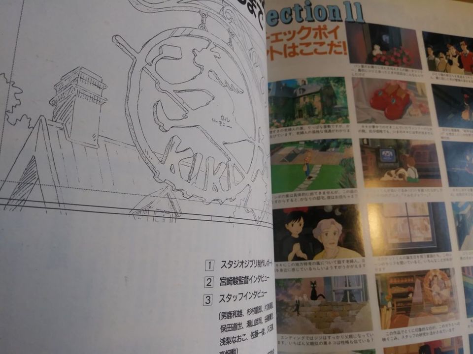 Ghibli Painting-Artbook - Kikis kleiner Lieferservice in Berlin