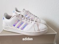 ADIDAS Sneaker ☆ Gr. 40 (US 8) ☆ weiß-metallic ☆ Sportschuh ☆ Niedersachsen - Edemissen Vorschau