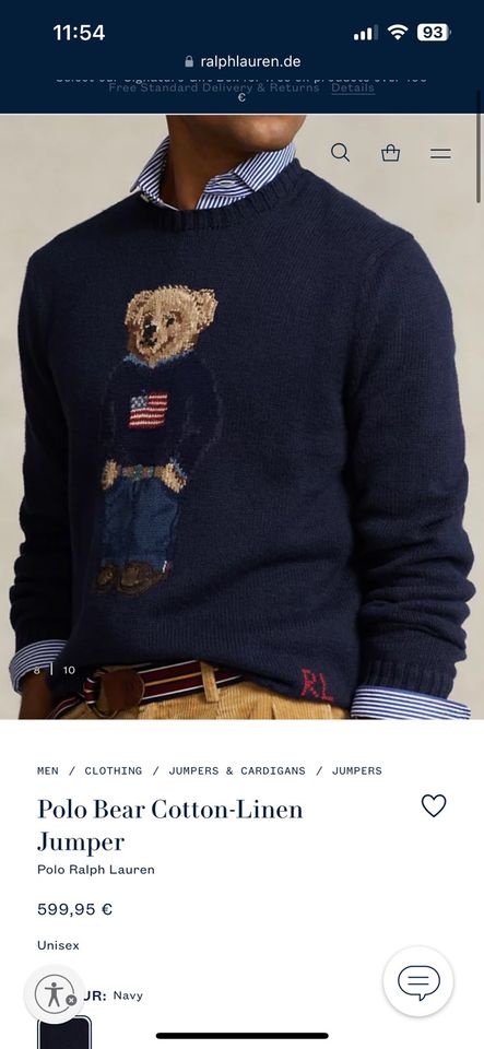 Ralph Lauren Polo Bear in Essen