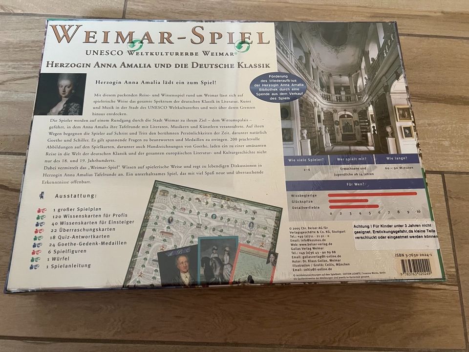 Weimar-Spiel in Jena