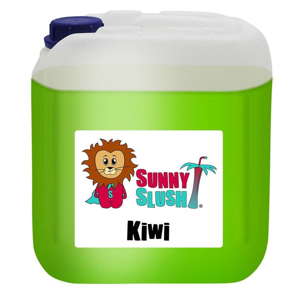 Slush Eis Sirup - Grüne Kiwi | 5 Liter | SunnySlush in Steinfurt