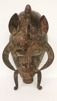 Alte original Afrika Senufo Maske mit Chamäleon TOP Zustand !! Nordrhein-Westfalen - Rheinbach Vorschau