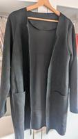 Cardigan wildlederoptik Jacke Blazer Größe 42/44 Dresden - Klotzsche Vorschau