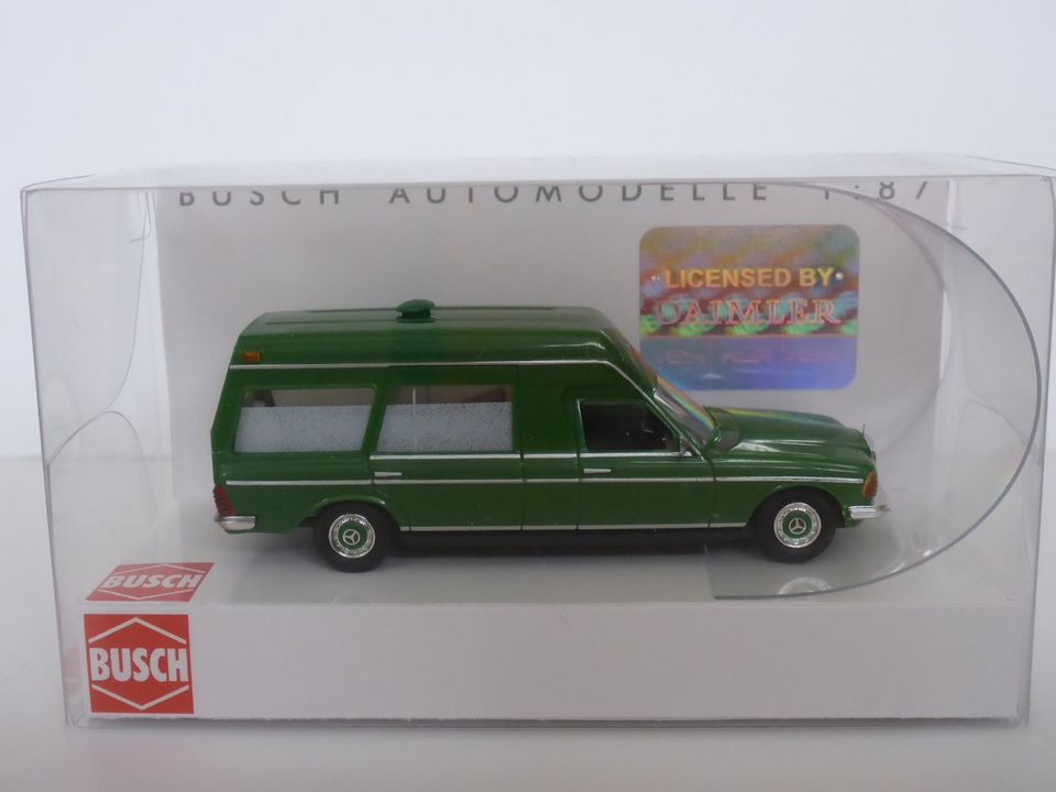 BUSCH Mercedes W123 verschiedenen Modellen mit OVP 1:87 in Ispringen