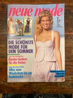 Neue Mode Zeitschrift, Ausgabe Juli 1989, Schnittmuster Rheinland-Pfalz - Liebshausen Vorschau