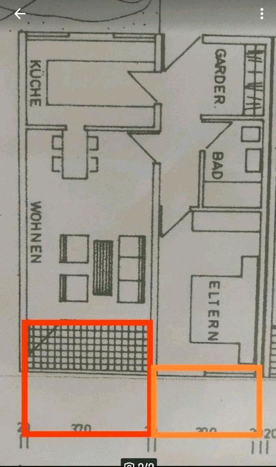 2-Zi Wohnung gr Terrasse in Willstätt ab August- Hunde Willkommen in Willstätt