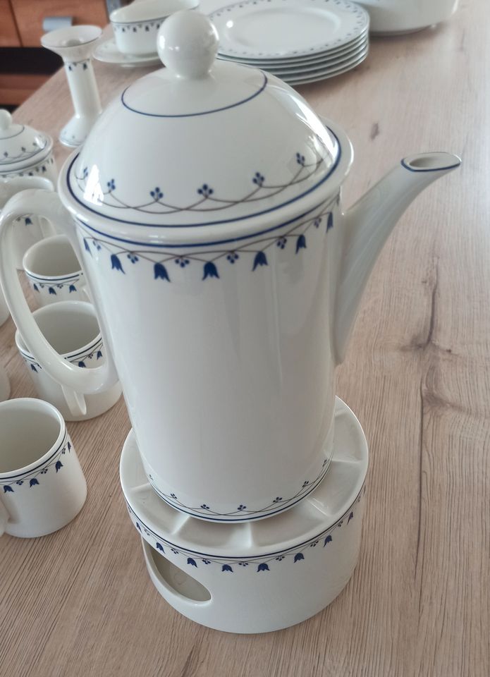 Villeroy und Boch Salzburg Kaffeegedecke Stövchen Kanne in Schloß Holte-Stukenbrock