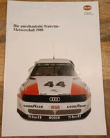 AUDI TransAm Meisterschaft 1988 Nordrhein-Westfalen - Porta Westfalica Vorschau