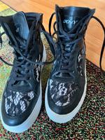 schwarze High Top DKNY Sneakers Bielefeld - Bielefeld (Innenstadt) Vorschau