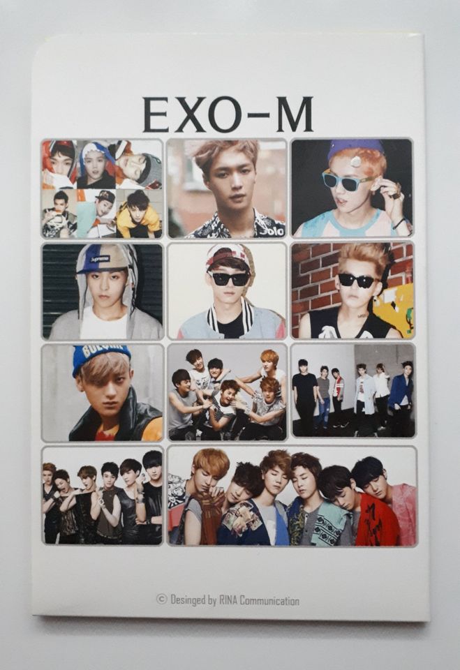 EXO - M | 12 Post Cards + Sticker | Kpop in Bünde