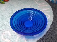 Glasschale blau 35cm Nordrhein-Westfalen - Wenden Vorschau