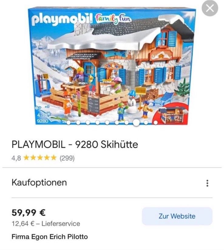 Playmobil Skihütte in Leipzig