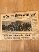 Neues Deutschland Zeitung 10.September 1963 Mecklenburg-Strelitz - Landkreis - Blankensee Vorschau