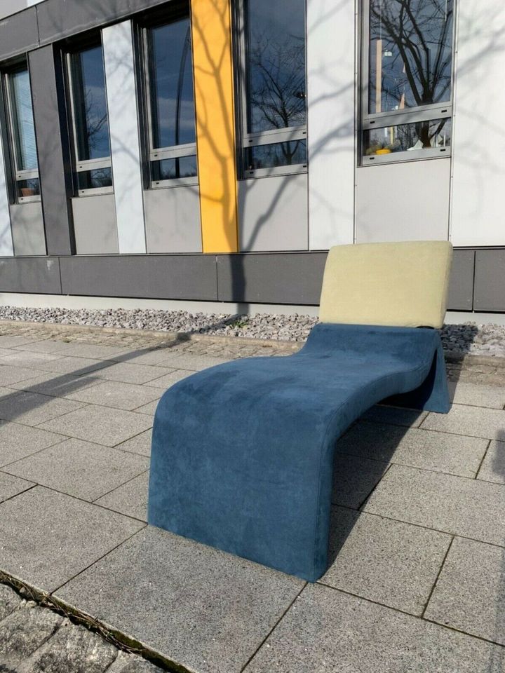 COR Design Liege / Sitzmöbel zweifarbig Alcantara dunkelblau-hell in Dortmund
