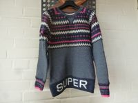 SUPERDRY PULLOVER  BLAU / PINK GR  L  36/38   NEU Nordrhein-Westfalen - Düren Vorschau