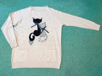 Damen Pullover Katzen apricot XL 42 44 Oberteil Shirt glitzer cat München - Trudering-Riem Vorschau