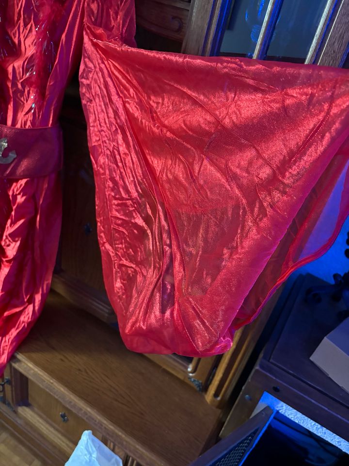 Fasching Karneval  Kostüm Teufel Kleid Damen rot in Feldkirchen