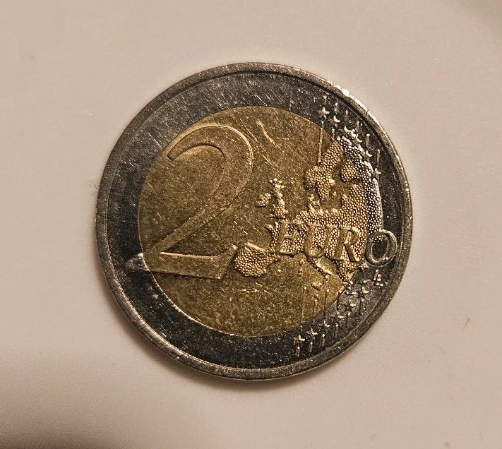 2 Euro Münze Bundesrepublik Deutschland 2002 2012 mit Fehlprägung in Osnabrück