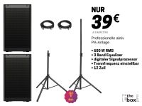 PA Boxen / Musikanlage 600 W RMS 140 dB MIETEN / LEIHEN Berlin - Treptow Vorschau