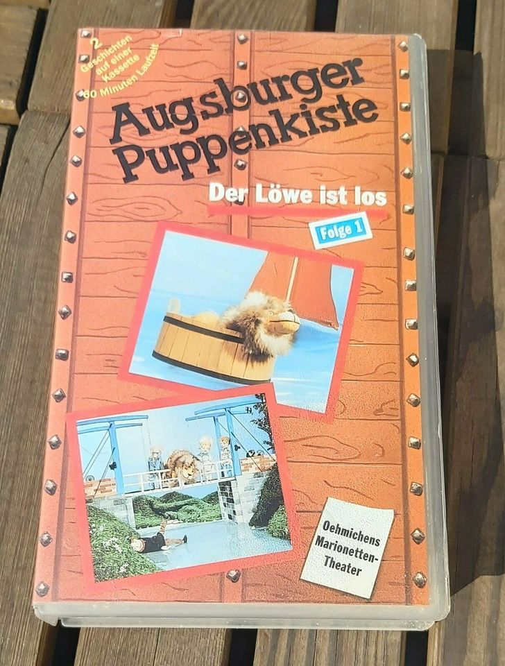 Augsburger Puppenkiste - Der Löwe ist los - VHS in Stolpen