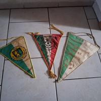 Alte Fußball - Wimpel "TANNA/DDR und HOF/SAALE"  3 Stück Bayern - Schönbrunn Vorschau