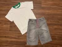 Mini Boden - Kurze Jeans Hose Shorts mit T Shirt Gr. 134/140 Bonn - Beuel Vorschau