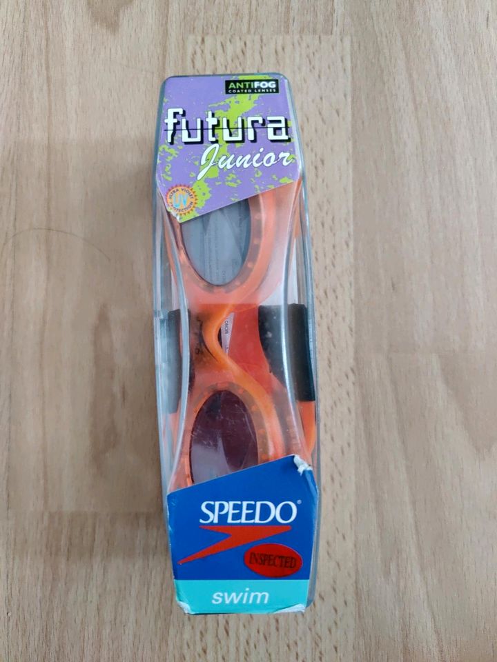 Speedo Taucherbrille Junior orange schwarz in Saarbrücken