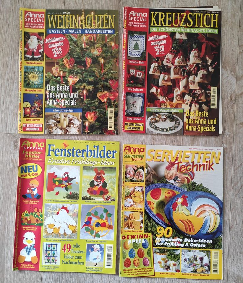 5 Anna Special Magazins - verschiedene Jahre ab 1998 in Bretten