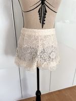 H&M - Shorts Hotpants - Spitze - Gr. 36 - creme Bayern - Kolitzheim Vorschau