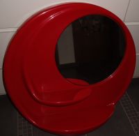 Spiegel, rund, rot, Durchm. gesamt 70 cm, Durch. Spiegel 38 cm Saarland - Rehlingen-Siersburg Vorschau