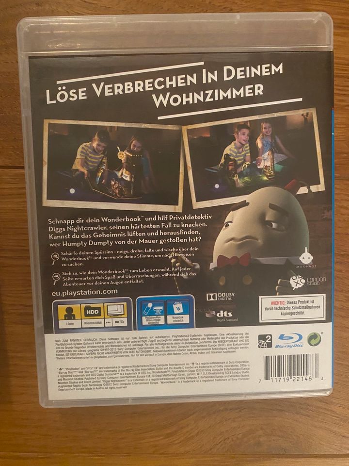 Ps3 Wonderbook Set Diggs Dinosaurier Harry Potter in Sachsenheim