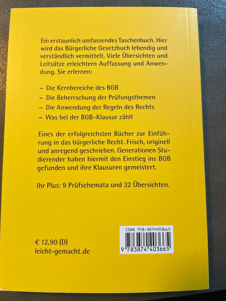 NEU Buch  BGB - leicht gemacht von Nawratil / Hahn / Hassenpflug in Neustadt a. d. Waldnaab