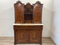 #A Buffetschrank Antik Küchenbuffet Marmor Louis Philippe Holz Sachsen - Burgstädt Vorschau