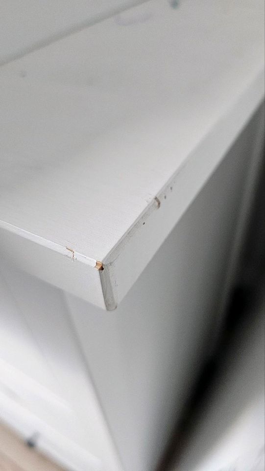 HEMNES Kommode mit 3 Schubladen, weiß gebeizt, 108x96 cm in Netphen