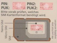 Sim Karte mit 0176x aktiv Nummer ohne Guthaben Niedersachsen - Ottersberg Vorschau