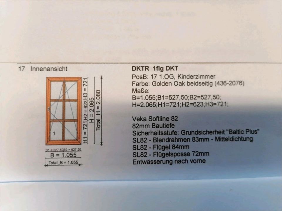 Fenster/Terrassentür/Haustür/Hebe-Schiebe-Tür*NEU*verfügbar in Schafstedt