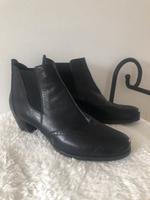 Maripé Leder Stiefeletten schwarz Gr. 42 Nordrhein-Westfalen - Pulheim Vorschau