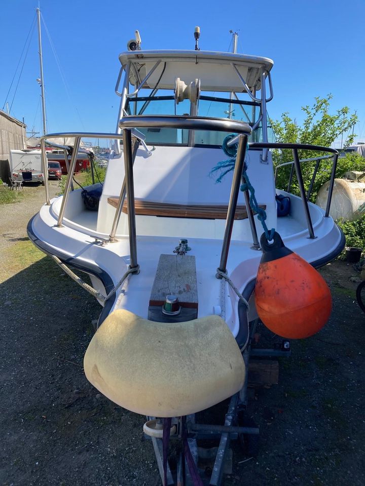 ‼️Motorboot Angelboot Century 2400 Walkaround Tausch gegen Auto‼️ in Fehmarn