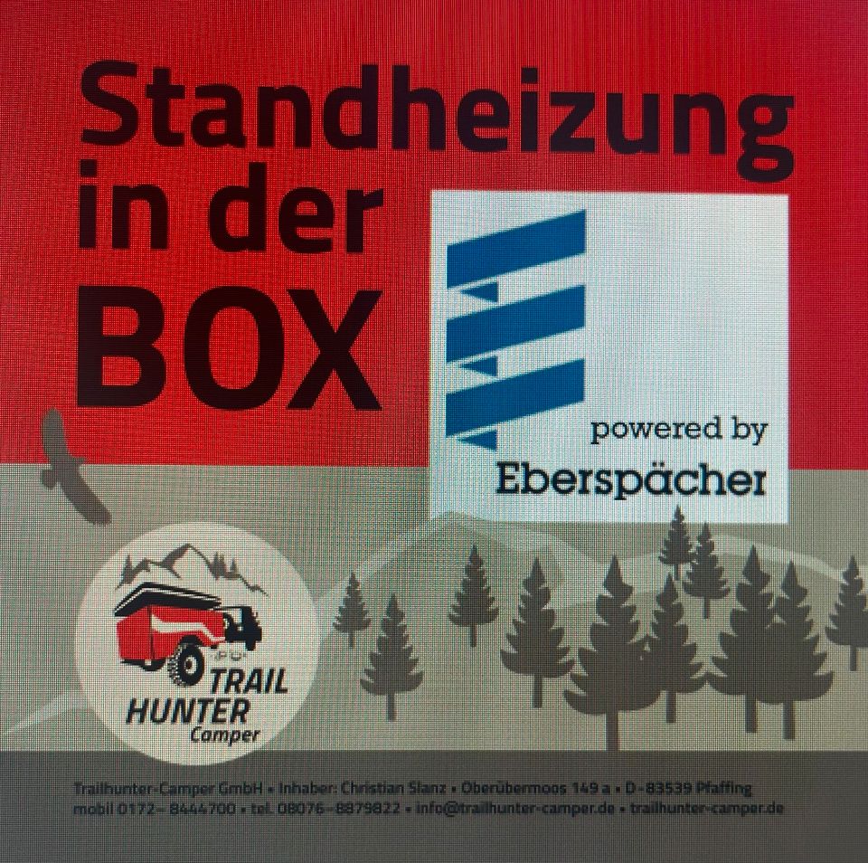 Standheizung in der Box Ausstellungsstück  Verkauf/Vermietung Rosenheim Eberspächer D2 Autotherm in Pfaffing