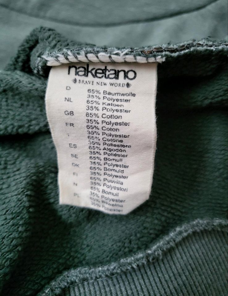 Grüner Pullover von Naketano in der Größe L in Mittenaar