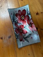 Sehr schöne Deko Schale mit Blumen aus Glas Bayern - Vilshofen an der Donau Vorschau