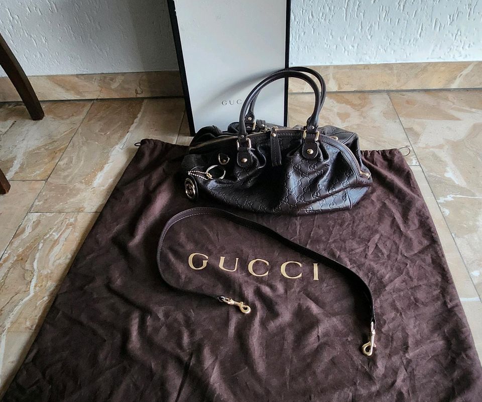 Original Gucci Guccisma Sukey Vintage Tasche in Meerbusch