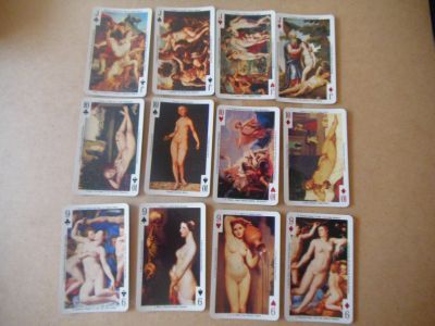 Kartenspiel "the nude in Art" Heraglio Furnier Spanien in Berlin
