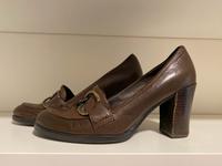 Absatzschuhe 8cm dunkelbraun Leder Leipzig - Leipzig, Südvorstadt Vorschau