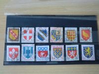 Briefmarken Frankreich Wappen gemischt Nordrhein-Westfalen - Geseke Vorschau