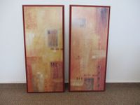 2 Kunstdrucke auf Holz  Maße: 32 x 72 cm (je Bild) Nordrhein-Westfalen - Lemgo Vorschau